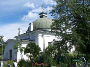 Церковь Алексия, человека Божия, на кладбище Староладожского Успенского монастыря