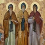 Преподобные Тверские: Варсонофий, Савва, Савватий и Евфросин